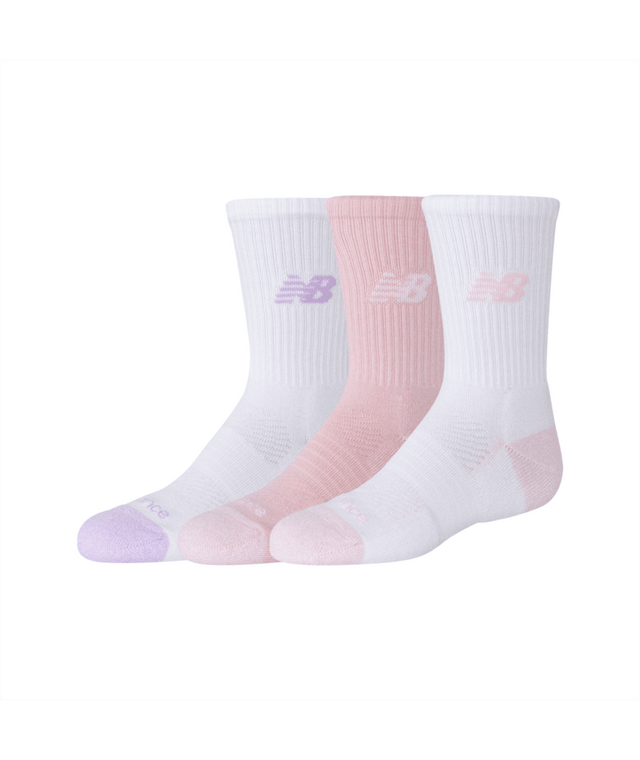 New Balance Youth Active Crew Socks 3 Pairs