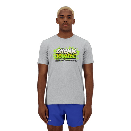 New Balance Men's Bronx 10 Mile Graphic T-Shirt