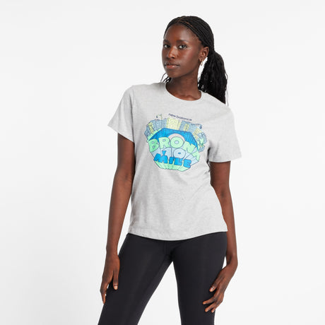 New Balance Women's Bronx 10 Mile Graphic T-Shirt-1