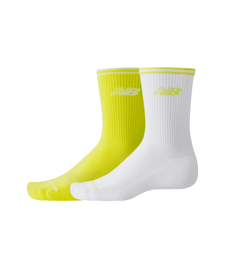 New Balance Running Stripe Midcalf Socks 2 Pairs-1