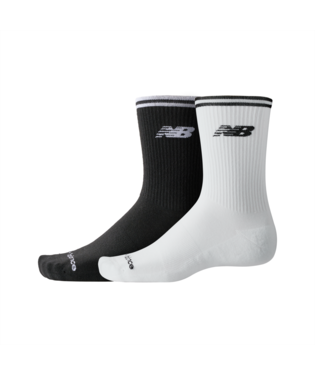 New Balance Running Stripe Midcalf Socks 2 Pairs-2