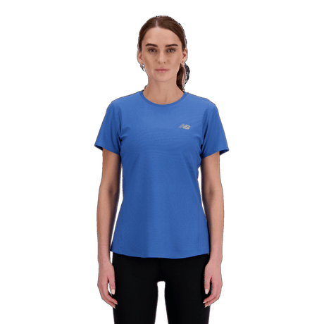 New Balance Women's Jacquard Slim T-Shirt-1