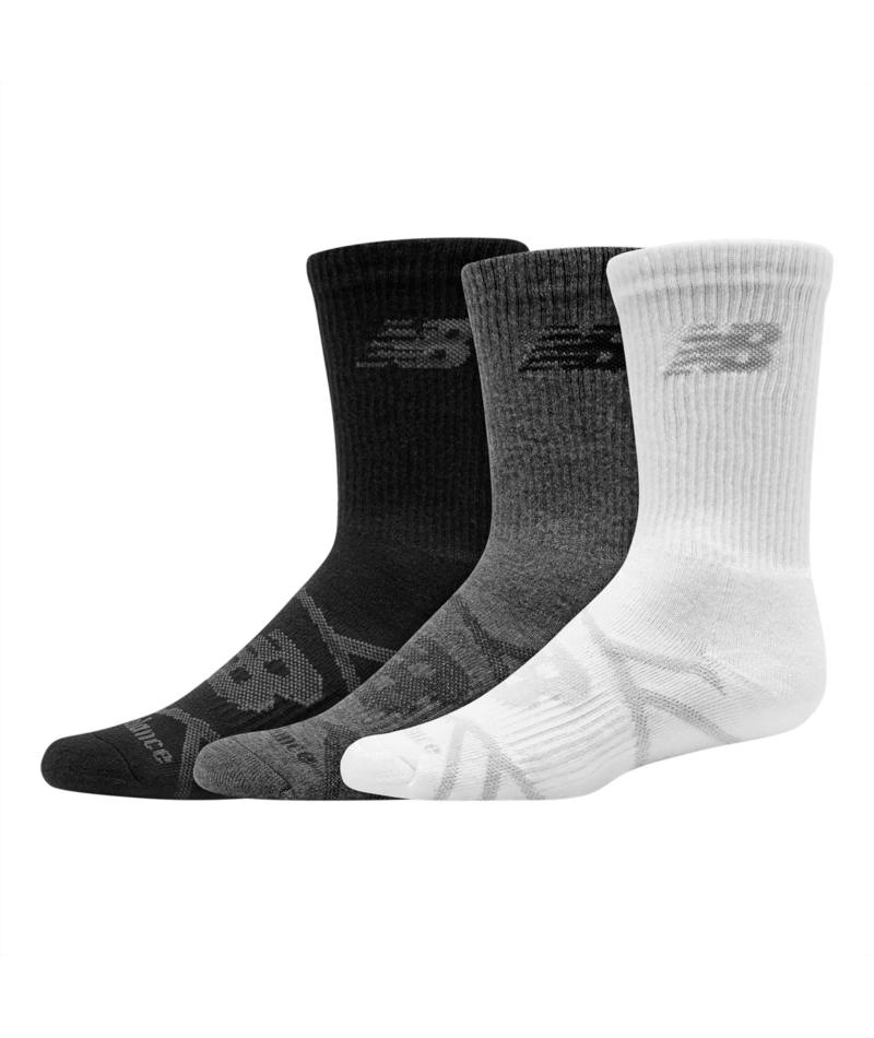 New Balance Kids Performance Crew Sock (3 Pairs)