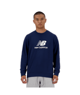 New Balance Men's Sport Essentials French Terry Logo Crew