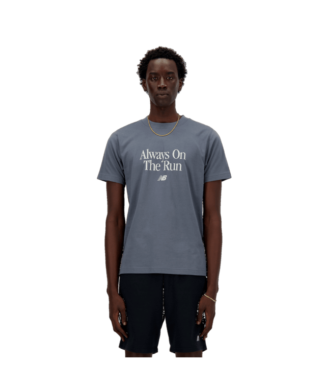 New Balance Men's Sport Essentials Slogan T-Shirt-1