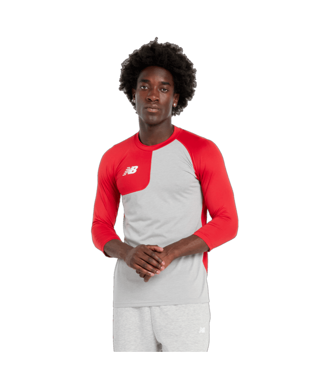 New Balance Men's Asymmetrical  Compression Baseball Top