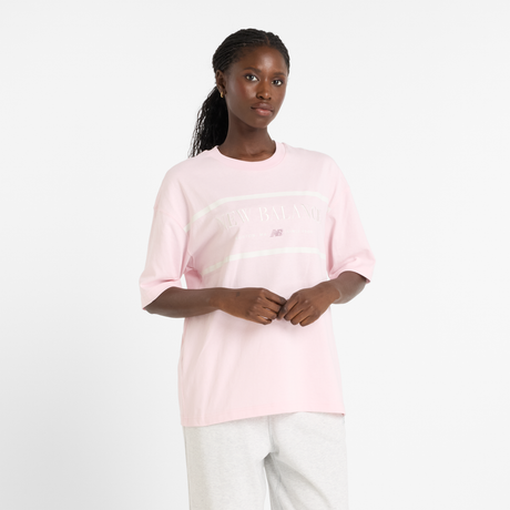 New Balance Women's Athletics Nautical T-Shirt-1