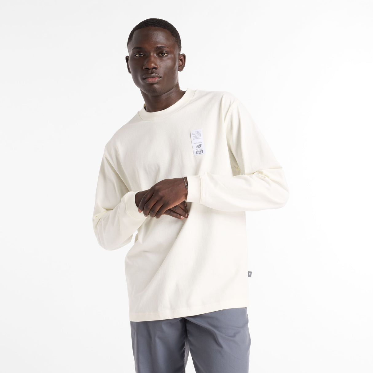 New Balance Men's Athletics Relaxed 574 Sketch Long Sleeve-2