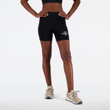 New Balance Women's Essentials Reimagined Archive Cotton Fitted Short-2
