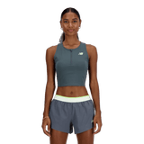 New Balance Women's Sleek Race Day Fitted Tank