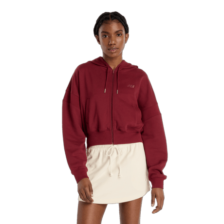 New Balance Women's French Terry Full Zip Hoodie