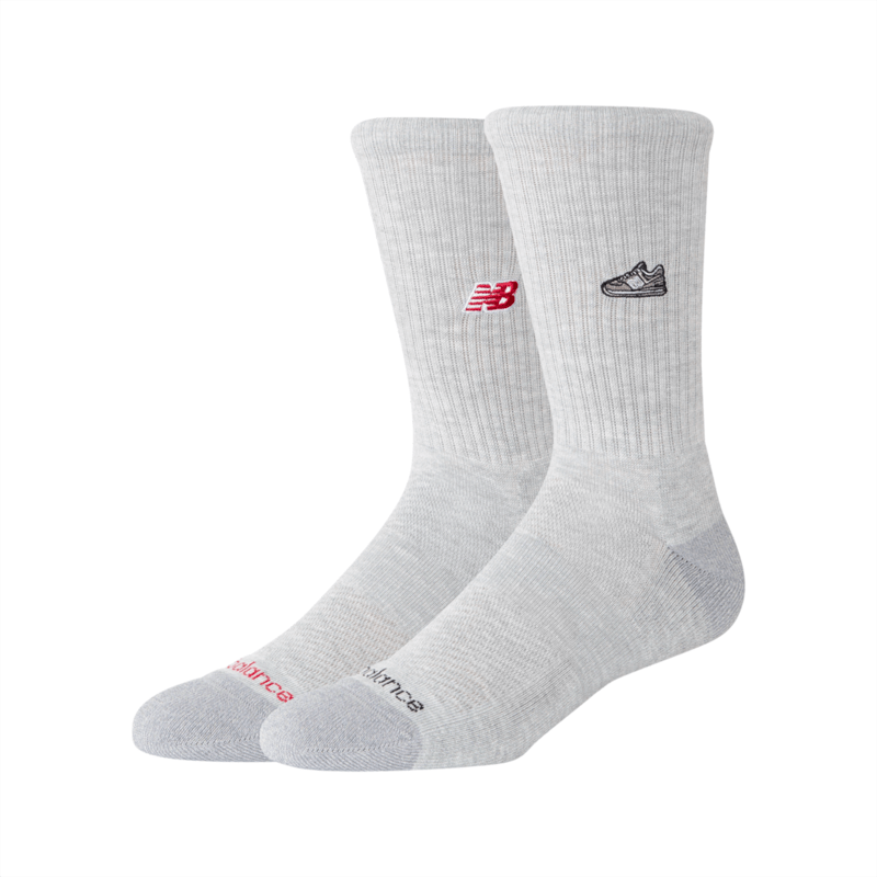 New Balance Active Premium Crew Socks 2 Pack-1