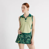 New Balance Women's Athlete Collared Tournament Tank-1