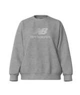 New Balance Women's Sport Essentials Fleece Logo Crew-1