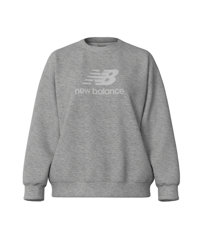 New Balance Women's Sport Essentials Fleece Logo Crew-1