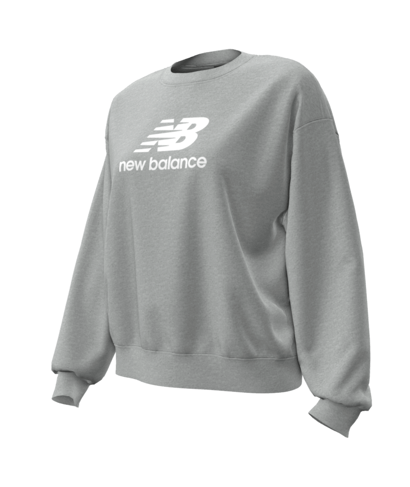New Balance Women's Sport Essentials French Terry Logo Crew-1