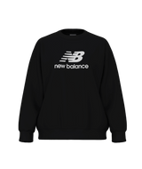 New Balance Women's Sport Essentials French Terry Logo Crew