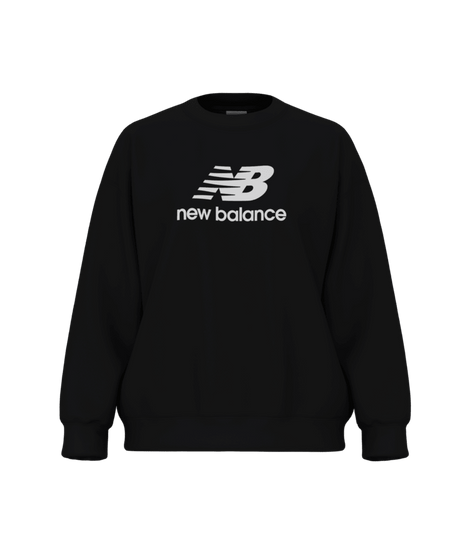 New Balance Women's Sport Essentials French Terry Logo Crew