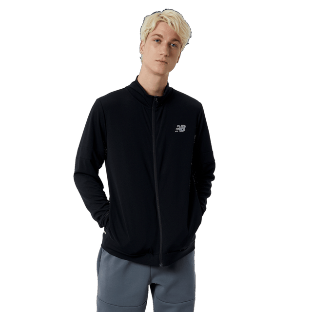 New Balance Men's Tech Training Knit Track Jacket-1