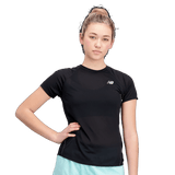 New Balance Women's Impact Run Short Sleeve-1