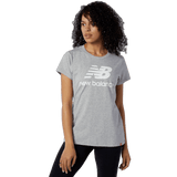 New Balance Women's Essentials Stacked Logo Tee-1
