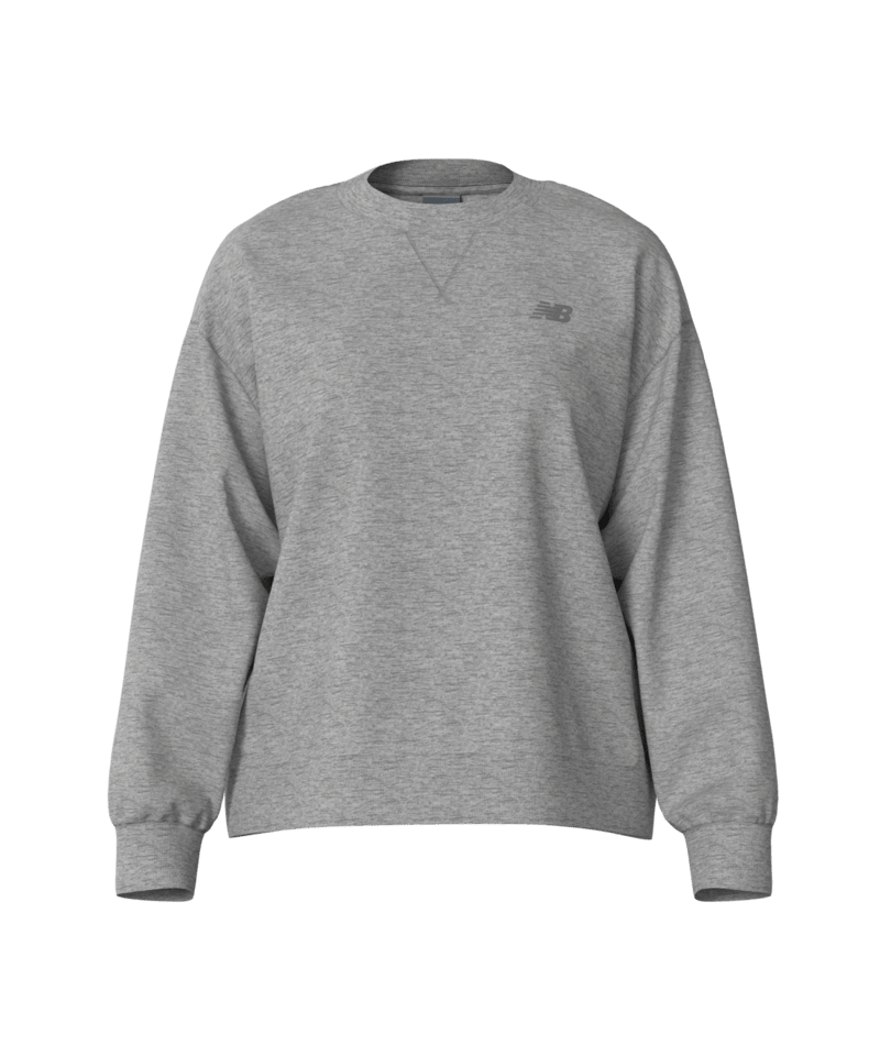 New Balance Women's Athletics French Terry Crew-1