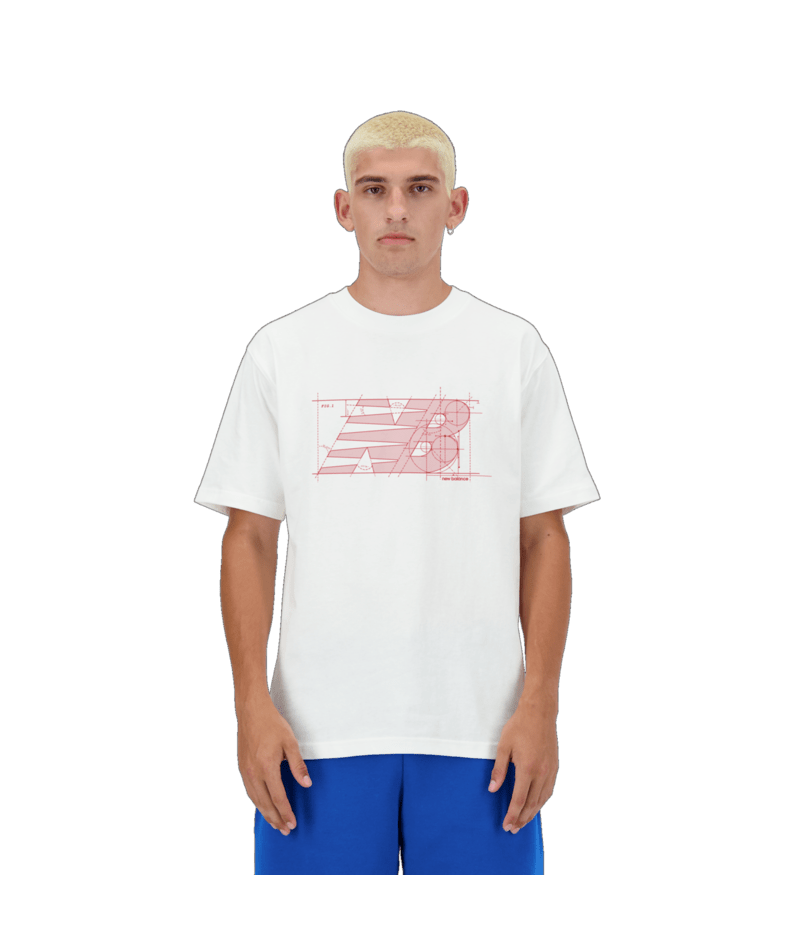 New Balance Men's Science Schematic T-Shirt-2