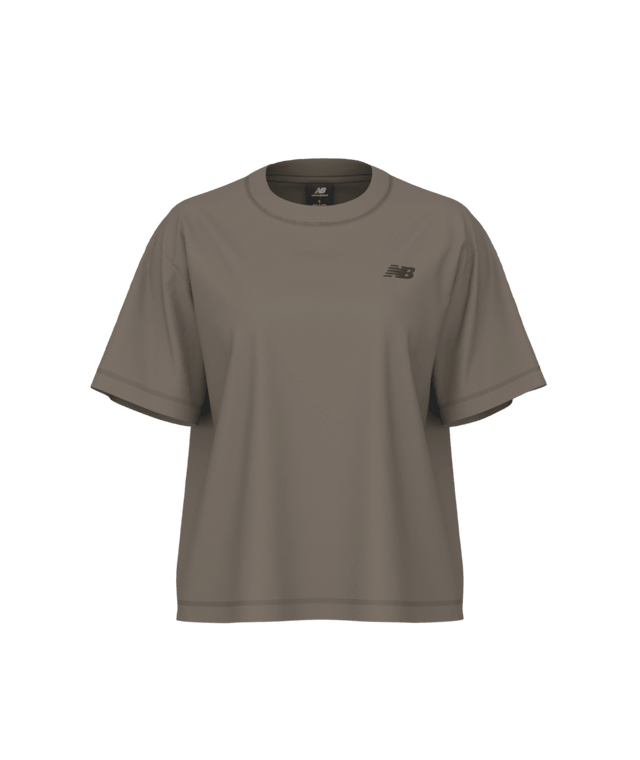 New Balance Women's Jersey Seamed T-Shirt-1
