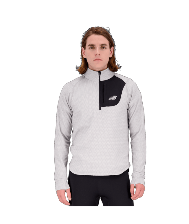 New Balance Men's Heat Grid Half Zip Shirt-1