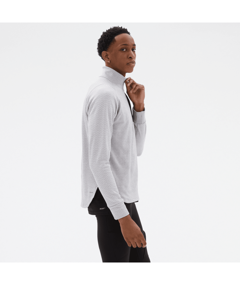 New Balance Men's Heat Grid Half Zip Shirt-2