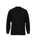 New Balance Men's Numeric Waffle Knit Long Sleeve Henley-1
