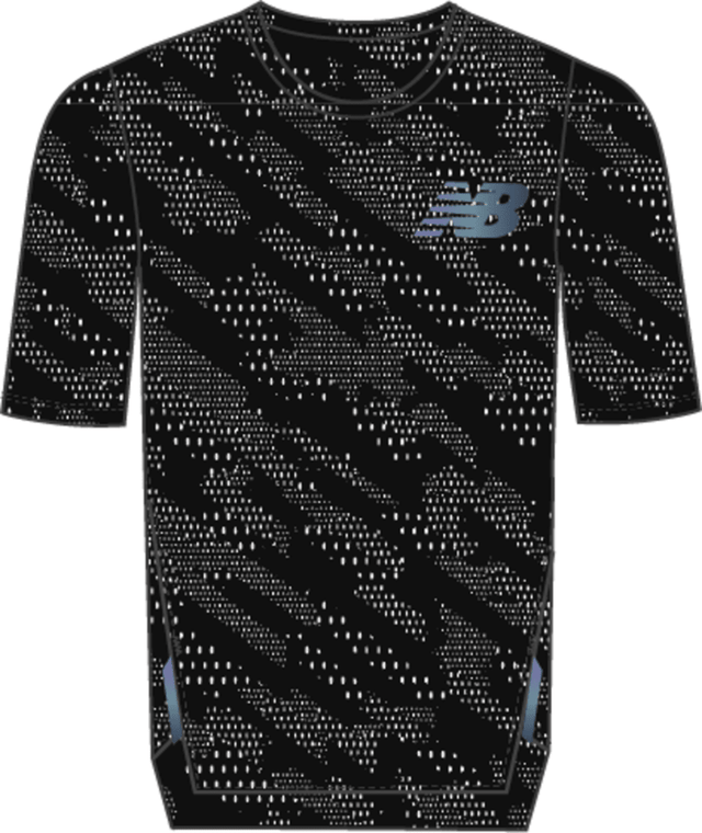 New Balance Men's Q Speed Jacquard Short Sleeve-1