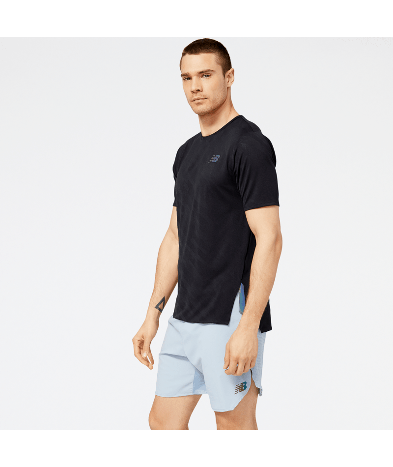 New Balance Men's Q Speed Jacquard Short Sleeve-2