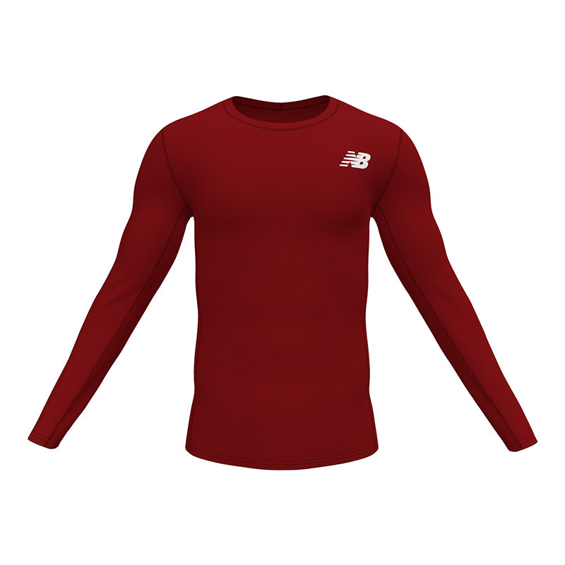 New Balance Men's Cold Comp Long Sleeve Crew-1