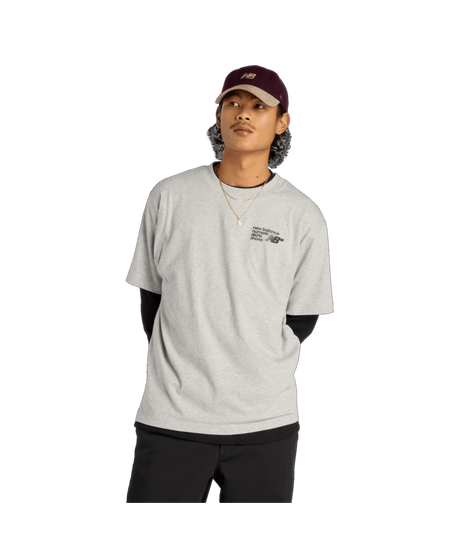 New Balance Men's Numeric Small Logo Jersey T-Shirt