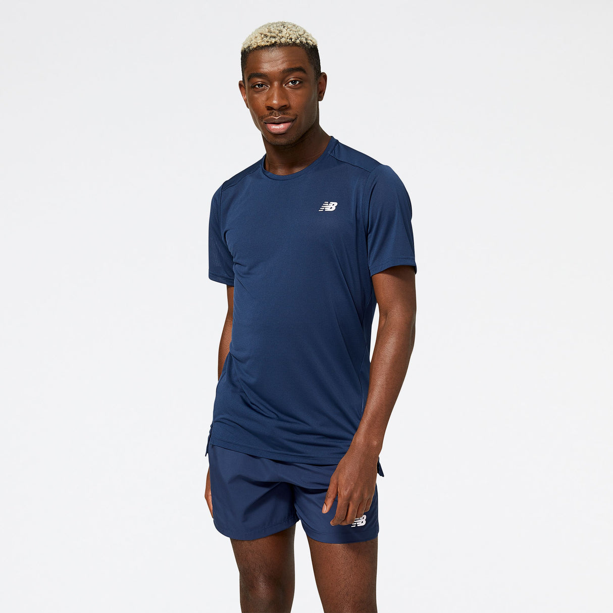 New Balance Men's Accelerate Short Sleeve-5
