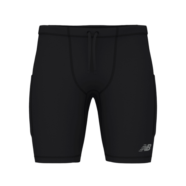 New Balance Men's Sleek Pocket 9" Half Tight-1