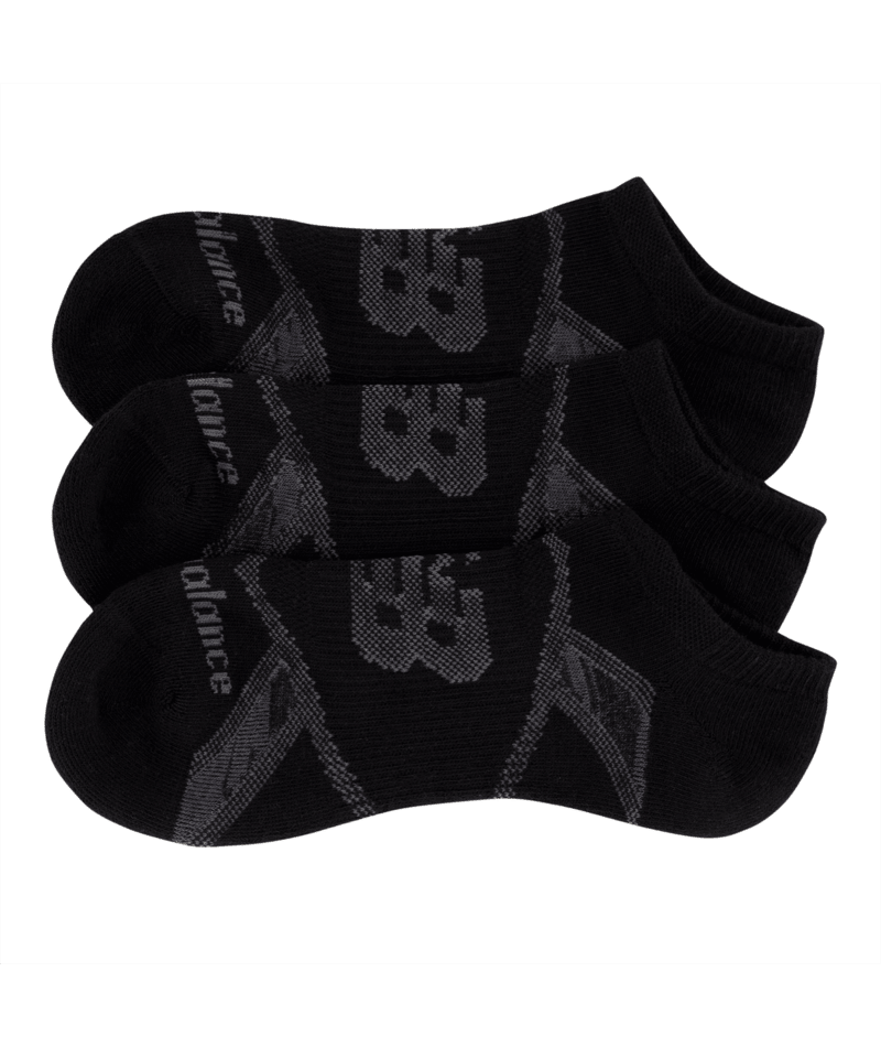 New Balance Performance No Show Socks (3 Pair)-1