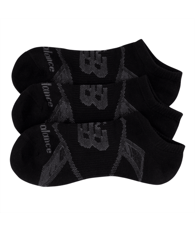 New Balance Performance No Show Socks (3 Pair)-1