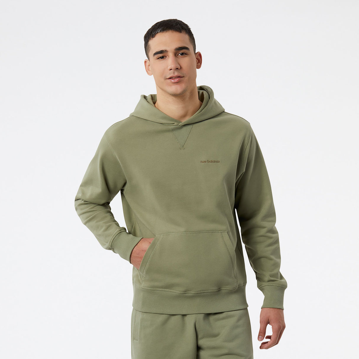 New Balance Men's Athletics Nature State Hoodie (Tall)-1
