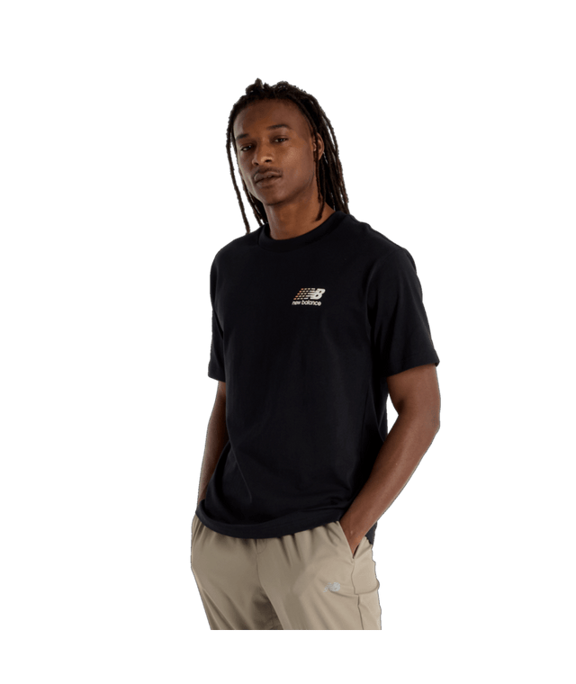 New Balance Men's Athletics Multi Color Logo T-Shirt
