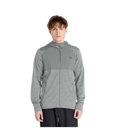 New Balance Men's Heat Grid Hooded Full Zip-1