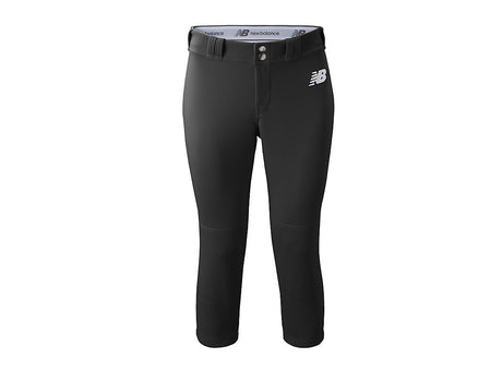 New Balance Youth Girl's Contour Fastpitch Solid Mid Calf Athletic Pant-1
