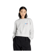 New Balance Women's Athletics Premium Logo Relaxed Crop Crew