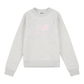 New Balance Youth Brush Back Stacked Logo Crew-1