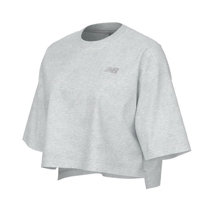 New Balance Women's Logo Oversized Jersey T-Shirt-1