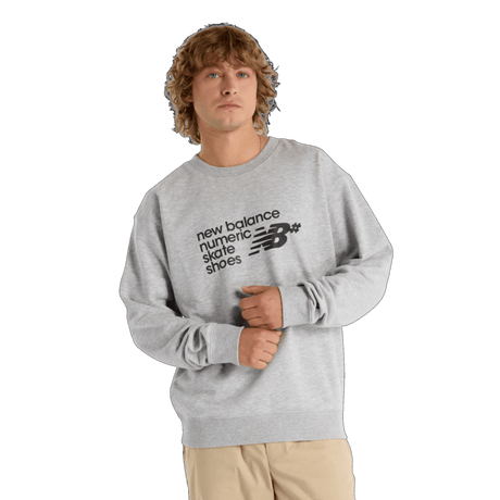 New Balance Men's Numeric French Terry Crew-1