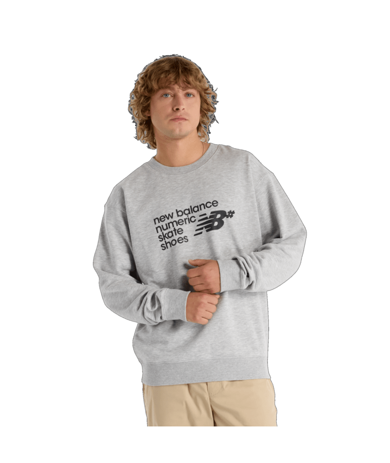 New Balance Men's Numeric French Terry Crew-1