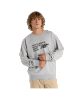 New Balance Men's Numeric French Terry Crew-1