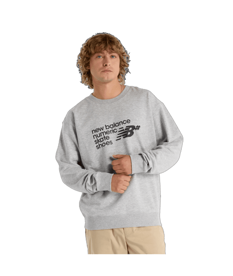 New Balance Men's Numeric French Terry Crew-1